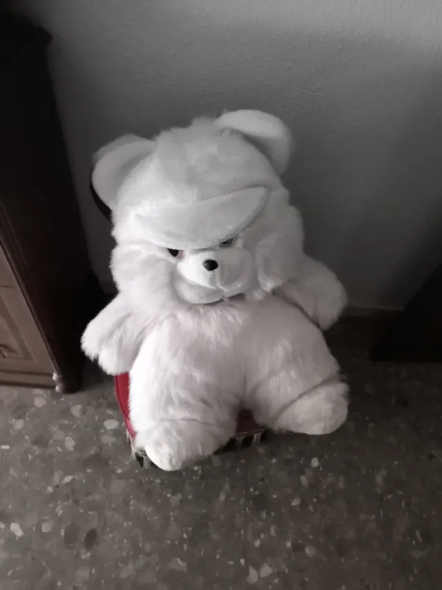 Oso de peluche grande blanco