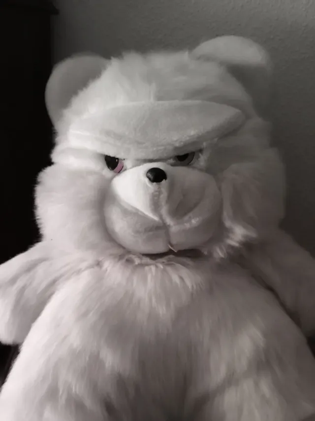 Oso de peluche grande blanco