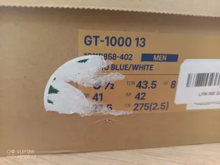 Zapatillas Asics Azul y Turquesa