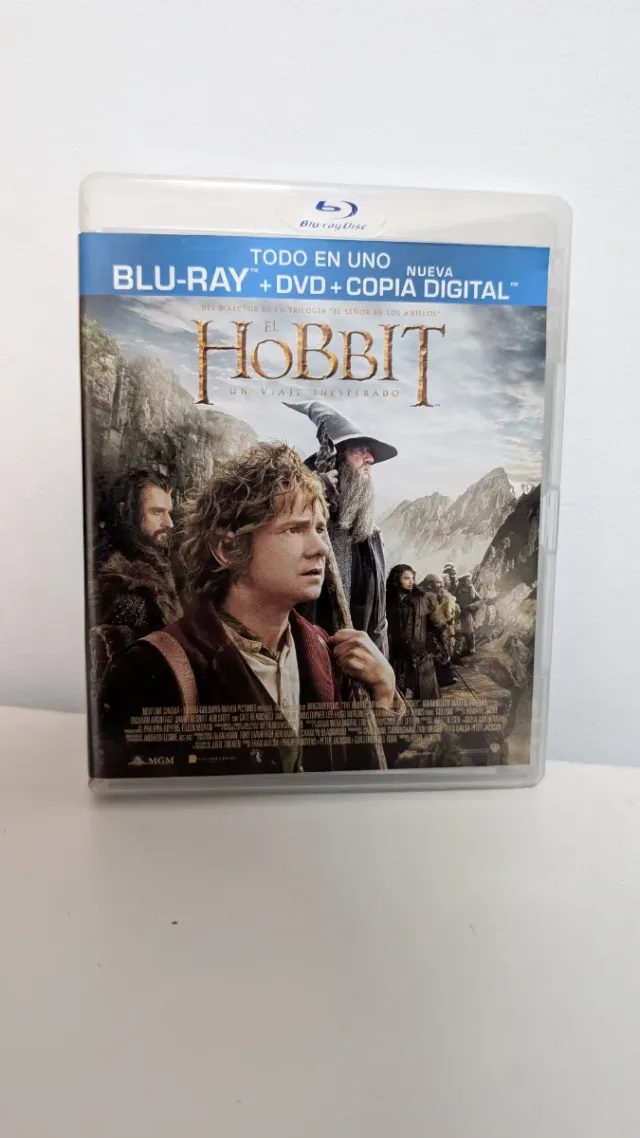 El Hobbit: Un Viaje Inesperado Blu-ray + DVD