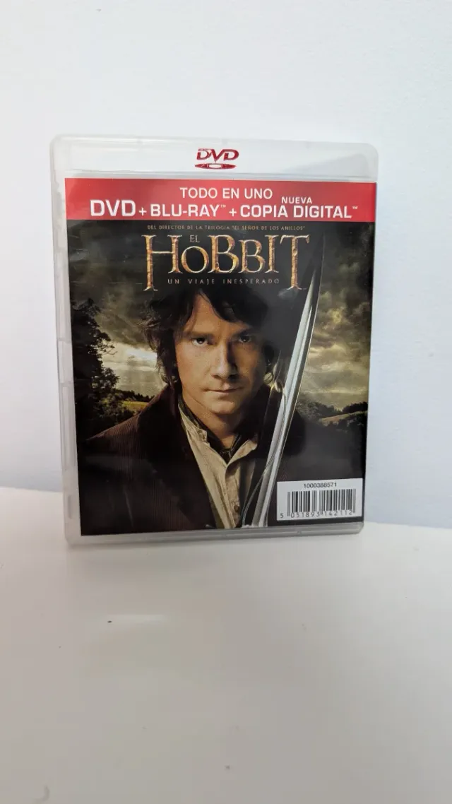 El Hobbit: Un Viaje Inesperado Blu-ray + DVD