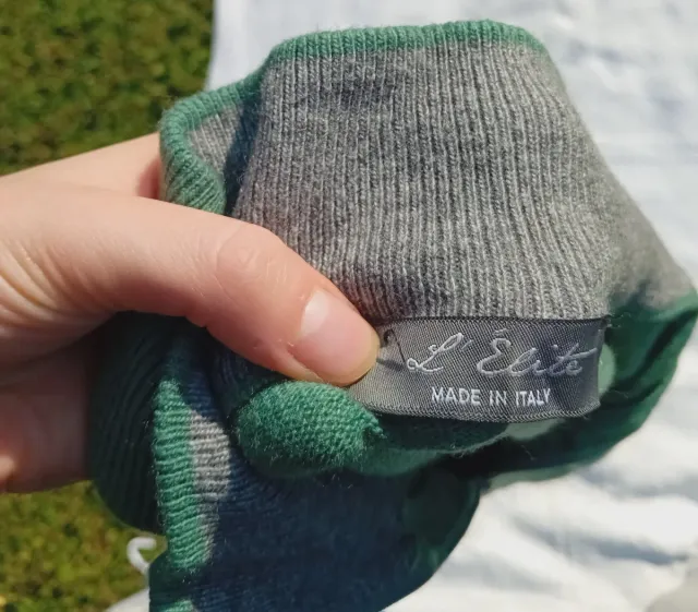 Pullover verde mare scuro con zip e collo alto