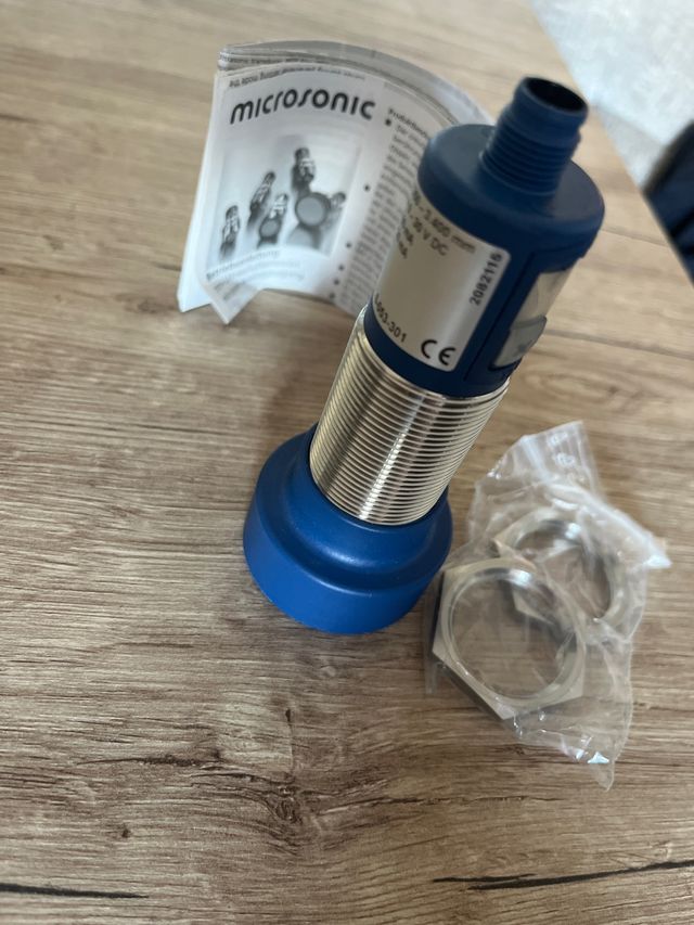 Sensor ultrasónico Microsonic