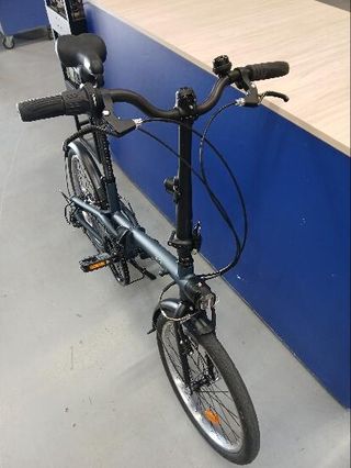Bicicleta Plegable Fold 500 Azul Oscuro