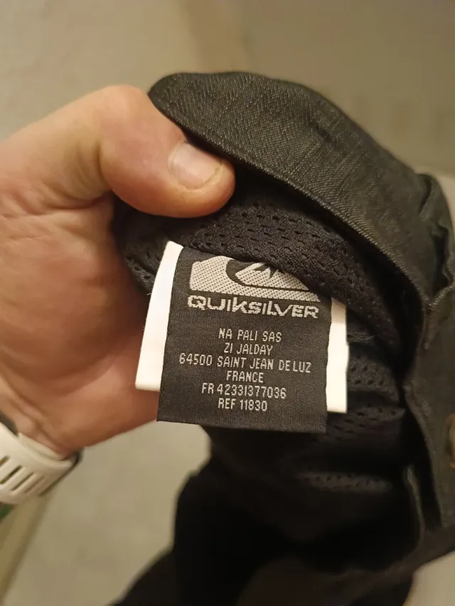 Pantalón Nieve Quiksilver T38 Marrón