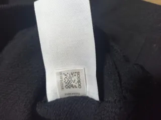 Sudadera Adidas Negra con Logo Trefoil