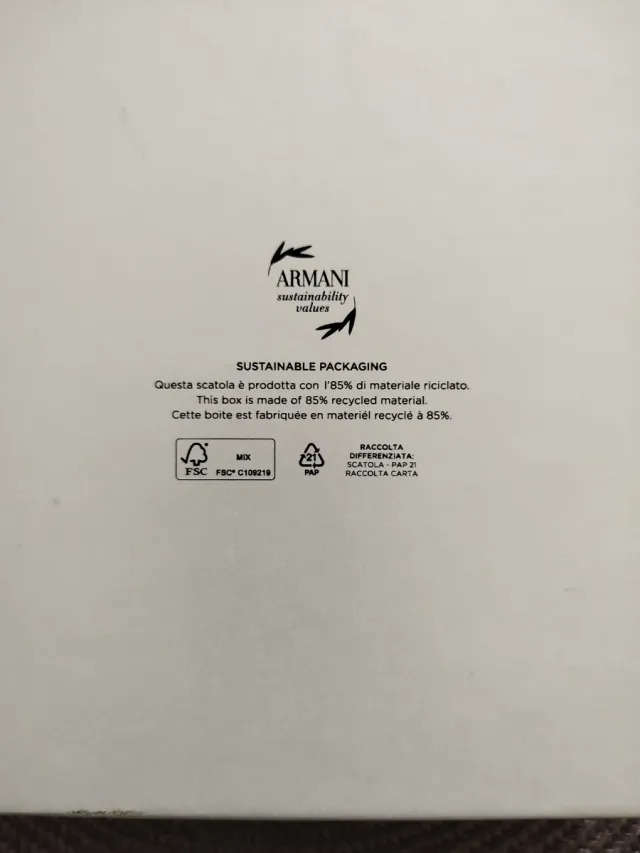 Cinturón Emporio Armani Negro Caballero