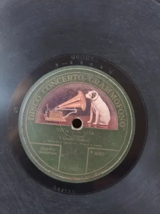 Disco 78 giri Grammofono His Master's Voice