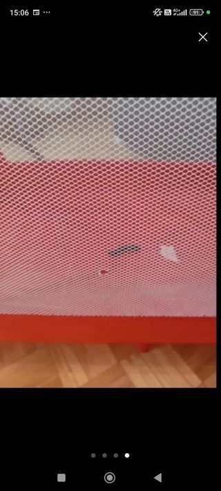 Cuna de viaje con colchón