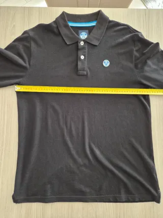 Polo North Sails Uomo Nero Taglia L