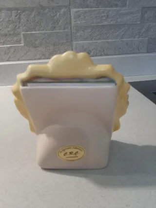 Portafoto Girasole in ceramica