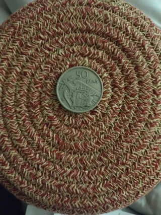 Moneda 50 Pesetas 1957