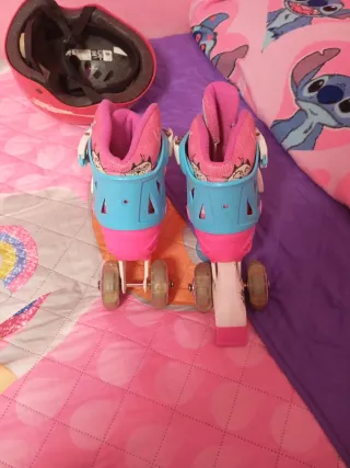 Patines Talla 26-29 con Casco y Protecciones