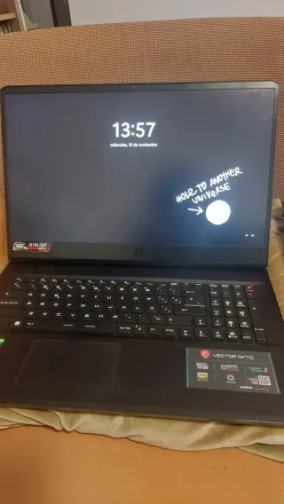 Portátil MSI Gaming Vector GP76