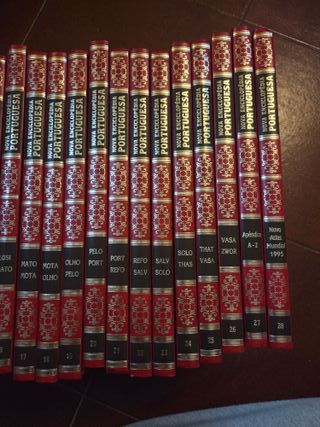 Nova Enciclopédia Portuguesa - 28 Livros