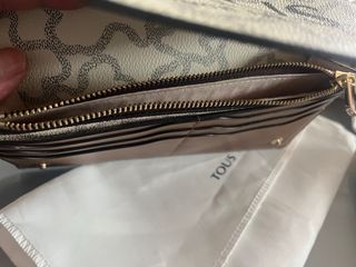 Cartera Tous Beige y Negra