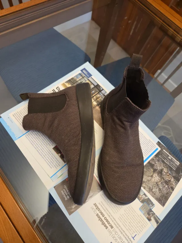 Botines YUCCS Unisex Talla 40 Marrones.