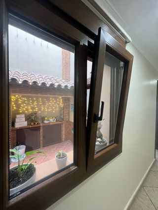 Ventana PVC doble hoja