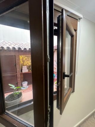 Ventana PVC doble hoja