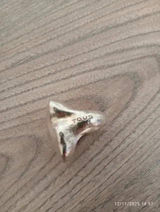 Anillo Duna Tous Plata Recién sacado de pulir