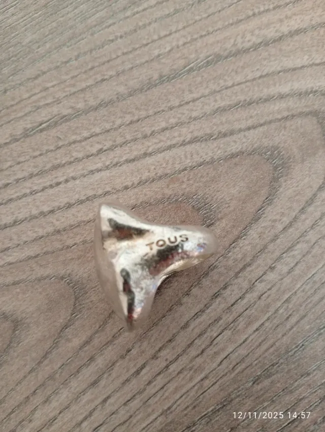 Anillo Duna Tous Plata Recién sacado de pulir