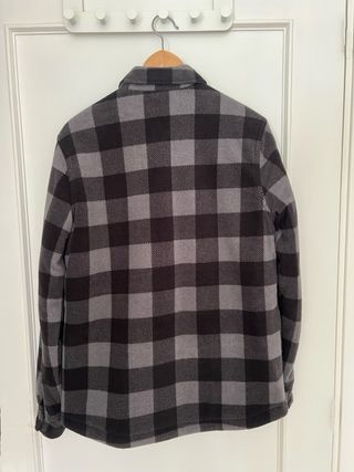Sobrecamisa Volcom cuadros gris/negro Talla XS
