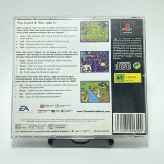Theme Park World PS1 - Completo (senza libretto)