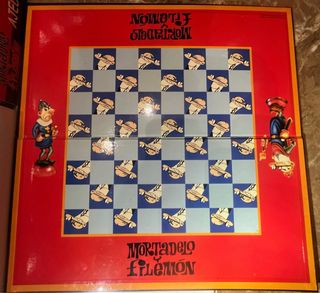 Ajedrez Mortadelo y Filemón