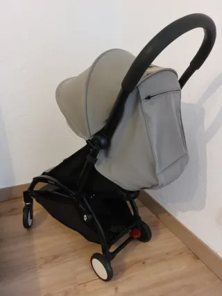Babyzen YOYO+ cochecito gris (6m+) con bolsa