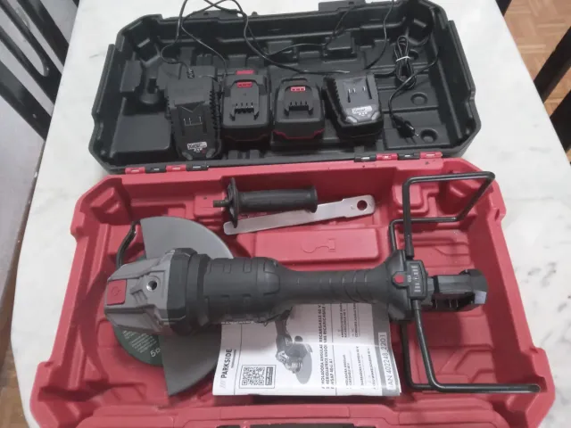 Amoladora a batería Parkside