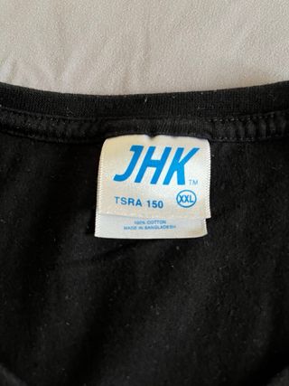 Maglia nera JHK con stemma Rimini baseball