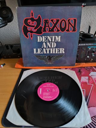 Lote 3 Vinilos Saxon Heavy Metal