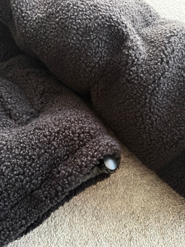 Abrigo The North Face negro crop talla 170 (XS)