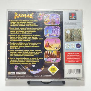 Rayman 1 PS1 Pal EU - Ottime Condizioni