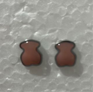 Pendientes Oso Rosa