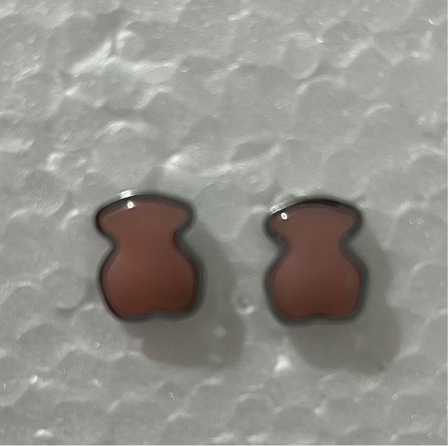 Pendientes Oso Rosa