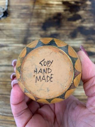 Vasetto decorativo fatto a mano