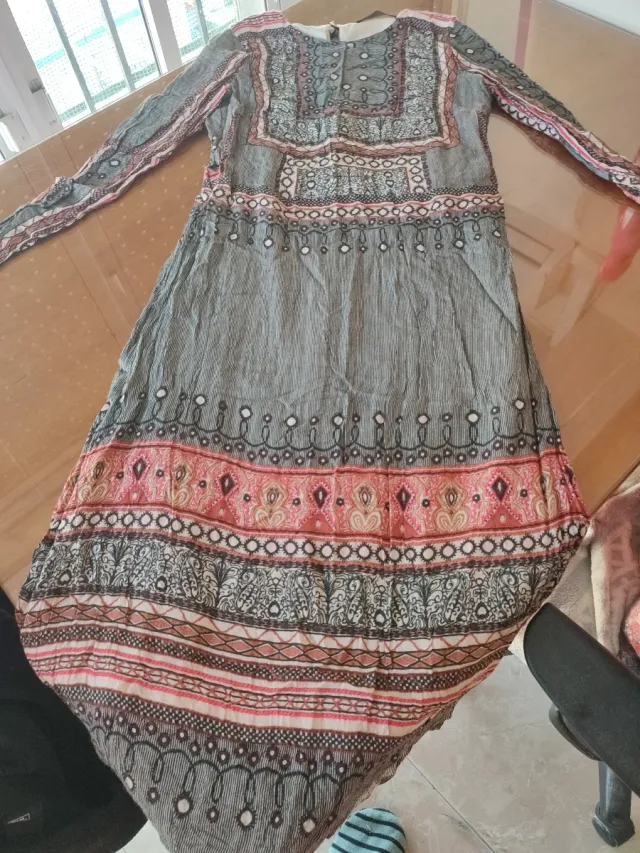 Vestido Zara Boho Talla Única