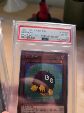 Yu-Gi-Oh! Kuriboh PSA 10 PAC1 Prismatic