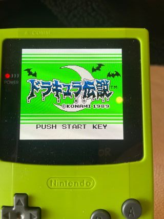 Castlevania (Japón) - Game Boy - dracula densetsu