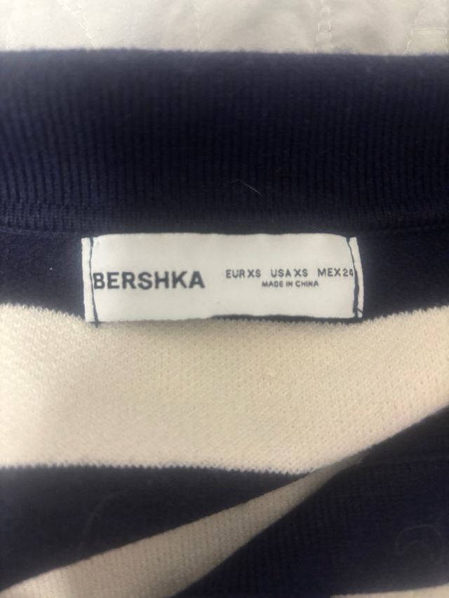 Jersey rayas top talla única