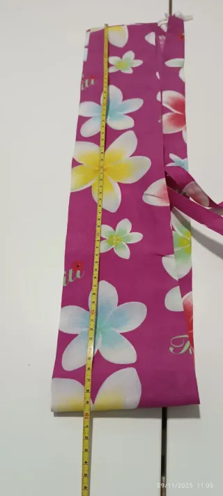 Sacco porta ombrellone floreale