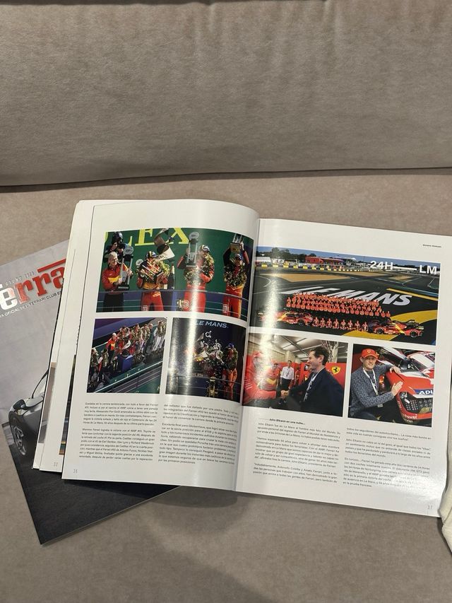 Revistas oficiales de Ferrari