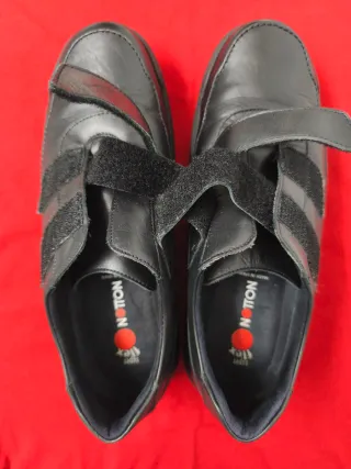Zapatos NOTTON Negros Velcro