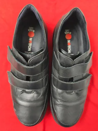 Zapatos NOTTON Negros Velcro