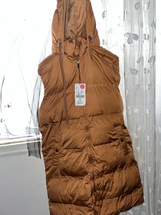 Chaleco marrón Lefties Talla S