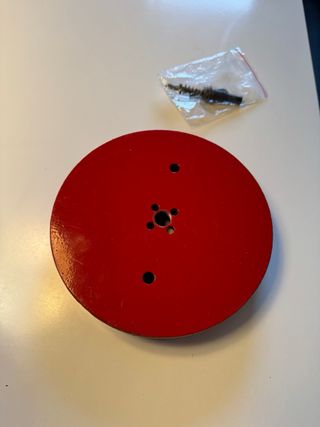 Sierra corona para caladora roja