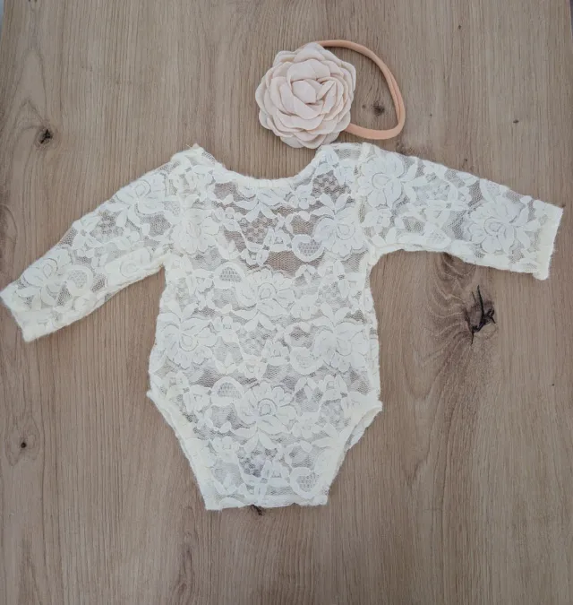 Body encaje fotografía recién nacido