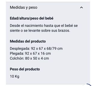 Mini Cuna Jane Babyside colecho + nordico nuevo