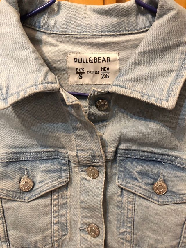 Cazadora Vaquera Pull&Bear Talla S